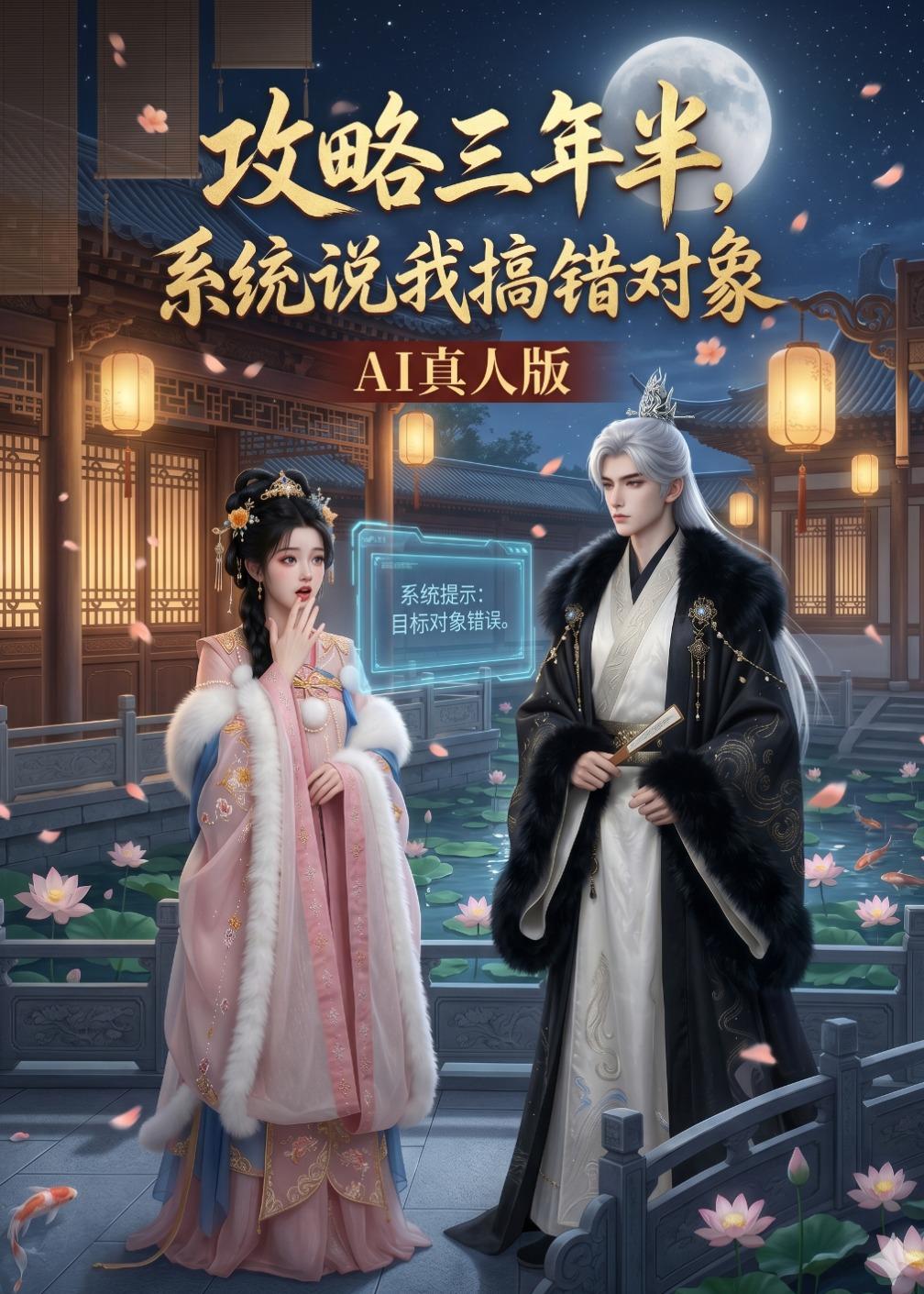 攻略三年半,系统说我搞错对象AI真人版